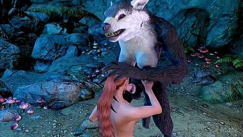 The Werewolfs Bitch (futa X Female)