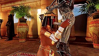 3d Skyrim - Egyptian Queen Carmella Gets Fucked By Monster
