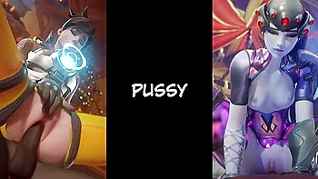 [hmv] Tracer Vs Widowmaker (slut Pop Kim