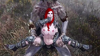 The Giant Fucked And Stretched This Juicy Little Warrior With His