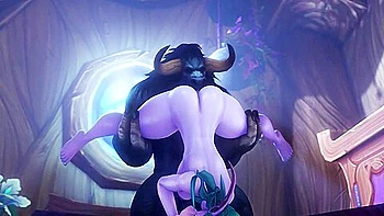 Tyrande And Tauren Get A Taste Of Each Other
