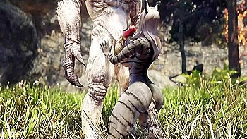 Troll Stretches This Cat Girls Tight Pussy