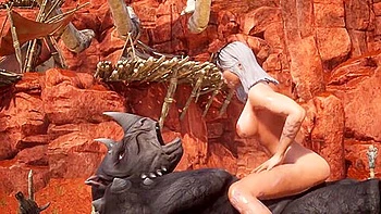 Jenny X Gulhragg And Grok The Minotaur