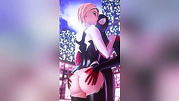 Into The Spiderverse - Hot Spider Gwen - 2