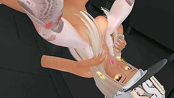 Second Life - Falara Fucking Around At Lewd Me Sempai #9 Event