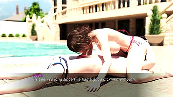 Fate and Life: Vaulinhorn 11 - Matias & Maive Bathroom Sex, Alfred & Joyce Pool Fucking in 3D Hentai