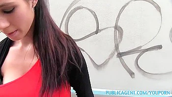 Isabelle Acquires Screwed Outside In A Public Stairwell