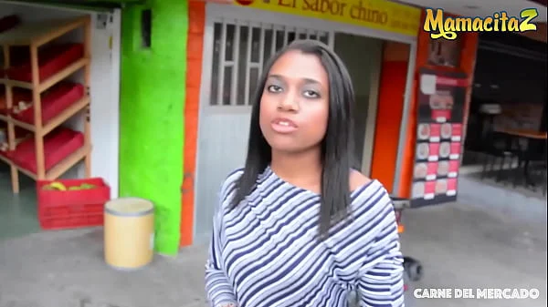 MAMACITAZ - #Luisa Chocolate - Sweet Ebony Latina Has Her First Porn Experience And She Enjoys Every Minute