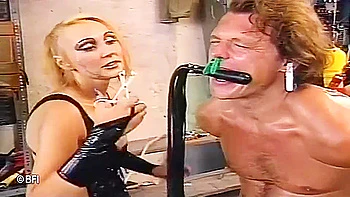 The Lady Whips And Hangs The Sissy Slaves