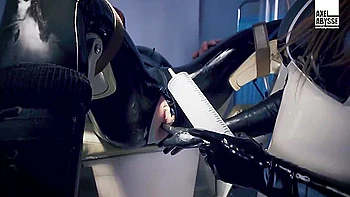 Sits On Gyne Chair For Intense Anal Fisting