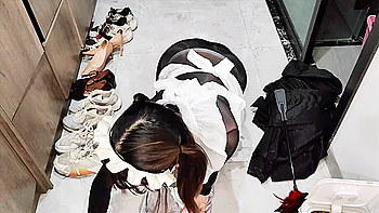 Asian Maid BDSM in bodystocking