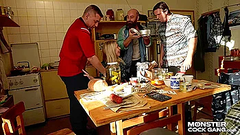 MONSTER COCK GANG: Husband Shares His Wife (E01)