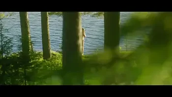 All clothes stolen and robbed naked rich woman on the lake while skinny dipping. ENF