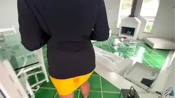 hot business woman gets fucked in several positions in a luxury villa - business-bitch