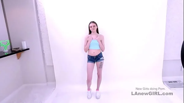 Petite Teen wants model job and gets fucked at audition POV
