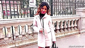 French Ebony Anna 23 Years Old Threesome Dp (720)