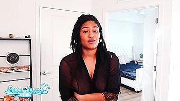 Sexy Lightskin Ebony With Big Tits Fucks And Sucks Her Way Out Of An Eviction