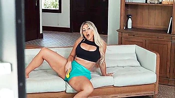 Peeping Geek Extends Her Out With Kayley Gunner