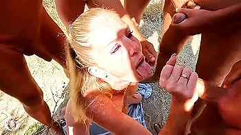 Ta Voisine A Plage (bukkake Made France)