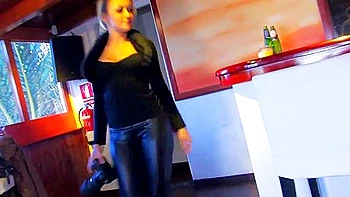 Luckily, A Weenie Slips Throughout The Aperture In No Time, And Into Hers!