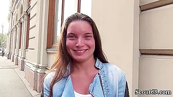 Entice Slender Anita B To Anal Screw At Fake Model Casting