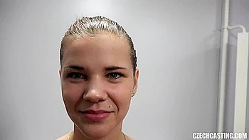 Czech Gal Is Getting Stuffed With A Goth Hard Dick During Her 1st Porn Movie Casting