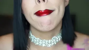 Lip Fetish and Facial - Jasmine Dark