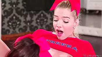 Kenna James And Judy Jolie Cheerleaders Lesbian Love