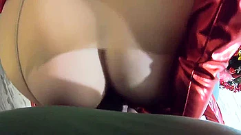 Santa Is Good With A Horny Cheating Wife Milf Slut 222