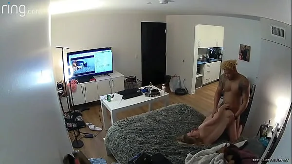 Hidden Camera catches cheating BLM Neighbor Fucking My Teen Wife in My own Bed