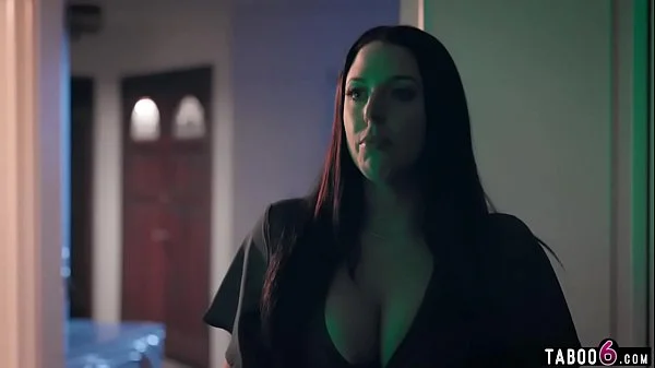 Cheating big boobs wife Angela White makes husband jealous