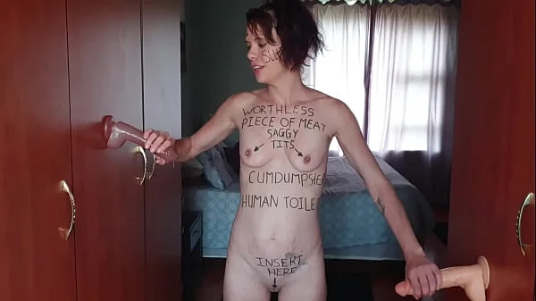 Skinny petite slut dreams of having more then one cock | gangbang fantasy