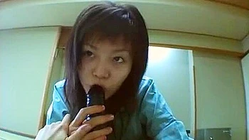 Horny Japanese girl Mikami Syoko in Best Strapon, POV JAV scene