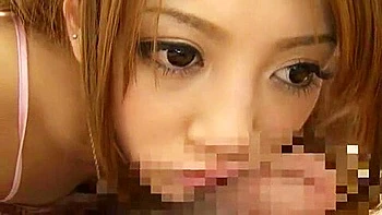 Exotic Japanese slut Risa Tsukino in Horny Blowjob, POV JAV video