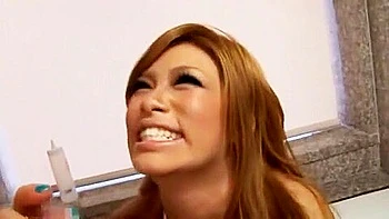 Horny Japanese slut in Incredible Blowjob, Couple JAV video