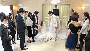 Best Man Takes Bride In Japanese Wedding 1 - Asian