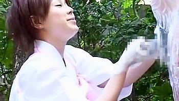 Incredible Japanese girl Kaho Kasumi, Meguru Kosaka, Sasa Handa in Horny Outdoor JAV video