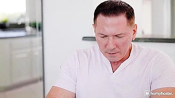 Inked Redhead Milf Gets Boned In The Bathroom - John Strong, Sophia Locke And Nade Nasty