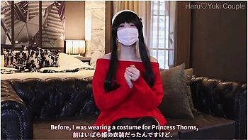 素人人気アニメコスフレ第二弾乳首イキeルさん妊娠確実濃厚中出しsex /yor Forger/素人カッフル/美少女/色白美乳/中出し/フル動画(40分)/일본여대생과질내사