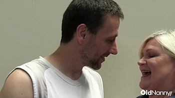 Older And Younger Adult Trio In Hardcore Threesome FFM Action