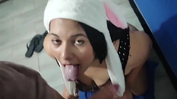 Teen 18+ Cosplay Sucking Big Dick