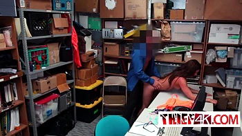 Sexy Teen 18+ Banged By Security Guard