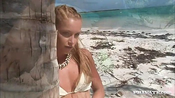 Carmen Is Having Sex on the Beach While Kathy Watches and Then Joins - Private Porn Sex Videos