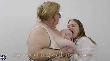 The Evil Stepmoms Are Back And Now They Are The Kinkiest Teachers Young Maya And Her Friend Aurora S