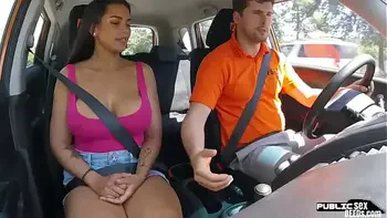 Bigtit spanish student fucks driving instructor