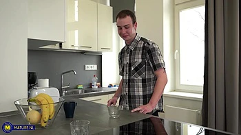 Seduced To Fuck My Hot Perfect Ass Stepmom Ola Ramona In The Kitchen While My Dad's At Work