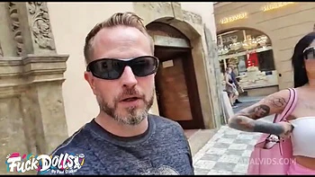 Busty Inked Bombshell Barbie Esm Rough Ass Destruction, Deepthroat