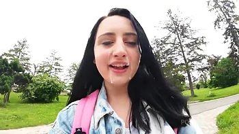 Eva Brooks Is Cum Slut Who Expose Her Self In Public