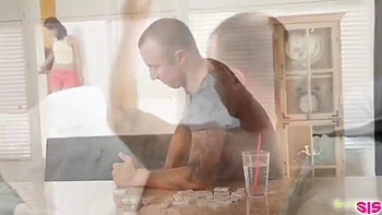 Stepbrother-in-law And Sis Penetrate, Not Paying Attention To Mummy