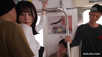 M*i*d*v-506 I Was Targeted By A Group Of Obsessive Stalkers On The Train During My Commute... I Couldnt Move, So I Massaged The Sensitive Breasts Of A Busty Office Lady Until She Was Made To Cum Decensored